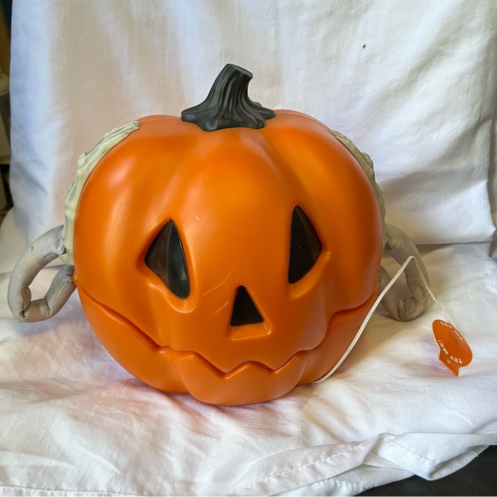 Target Hyde + Eek Halloween Pumpkin Skeleton animated jack o lantern Lights